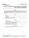 IC Temp Sensor Provides Thermocouple Cold