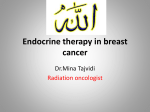 Endocrine therapy in breast cancer