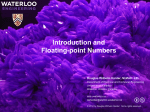 Introduction to Floating-point Numbers