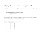 Read the note on How to Configure a Downstream