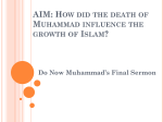 Spread of Islam Powerpoint