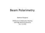 Spin-Flipper Efficiency and Beam Polarization