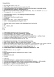 Thorax MCQ`s 1. Regarding the anterior body wall a. The umbilicus