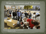 Water Resources and Pollution Slideshow