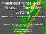 Multicells and Lines - Kelvin K. Droegemeier