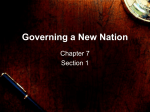 Setting up Governments