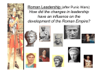 Roman Leader Information