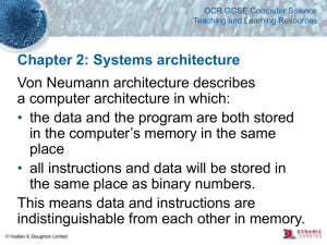 Chapter 2: Constants, variables and data types