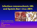 Infectious mononucleosis (IM) and Epstein