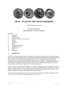 ad 69 – year of the four emperors
