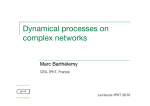 Dynamical processes on complex networks - IPhT