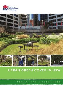 urban green cover in nsw - Adapt NSW