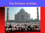 The Division of Islam Muslims…