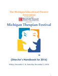 The Michigan Educational Theatre Association