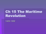 Ch 15 The Maritime Revolution