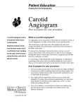 Carotid Angiogram