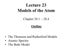 Models of the Atom