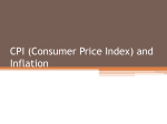 CPI (Consumer Price Index) and Inflation