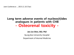 Long term adverse events of nucleos(t)ides analogues in patients