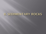 II. Sedimentary Rocks