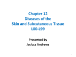 Chapter 12 Diseases of the Skin and Subcutaneous Tissue L00-L99