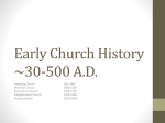 Early Church History - Christian Ethics 20