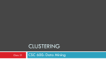 clusters - WCU Computer Science