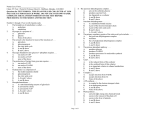 General Chemistry 110 Quiz 1