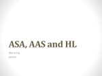 Determine if you can use ASA to prove the triangles congruent