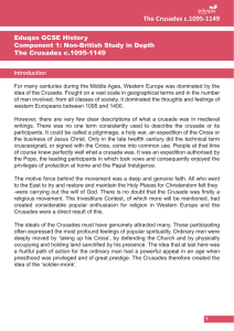The Crusades c.1095-1149