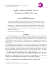 English Connector as Binding Term for Conjunction and Relative