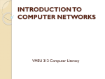 introduction to computer networks - Information Technology Center