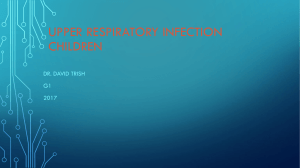 Upper Respiratory infectiOn Children - Easymed.club