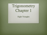 Trigonometry #1