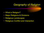 WORLD RELIGIONS PowerPoint