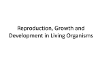 Reproduction, Growth and Development in Living