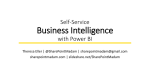 Self-Service Business Intelligence with Power BI
