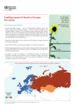 Leading causes of death in Europe Fact Sheet