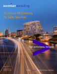 Accenture Multimedia Ad Sales Solution