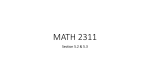 MATH 2311