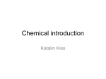 Chemical introduction 2016 summer