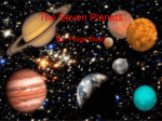 The Seven Planets of our Solar System