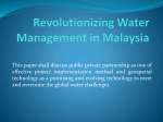 Revolutionizing Water Management in Malaysia