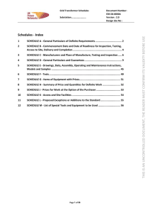 EDS 04-8000A Grid Transformer Schedules