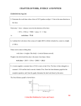 CHAPTER 20 WORK, ENERGY AND POWER