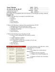 BIOL 212 Worksheet 3-31-14 exam review 3