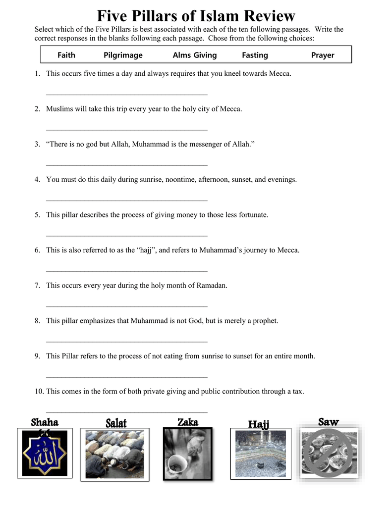 five pillars essay By pillars of islam it is meant that these five parts are the basic foundation of islam and they should be followed by a muslim in order to show his allegianc. five pillars essay By pillars of islam it is meant that these five parts are the basic foundation of islam and they should be followed by a muslim in order to show his allegianc.