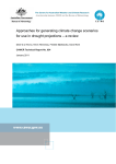 Approaches for generating climate change scenarios for use in