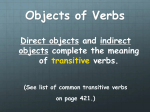 Complement Direct and Indirect Objects, Subject Complements
