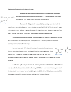 Parkinsonian Treatments and L-Dopa vs. D